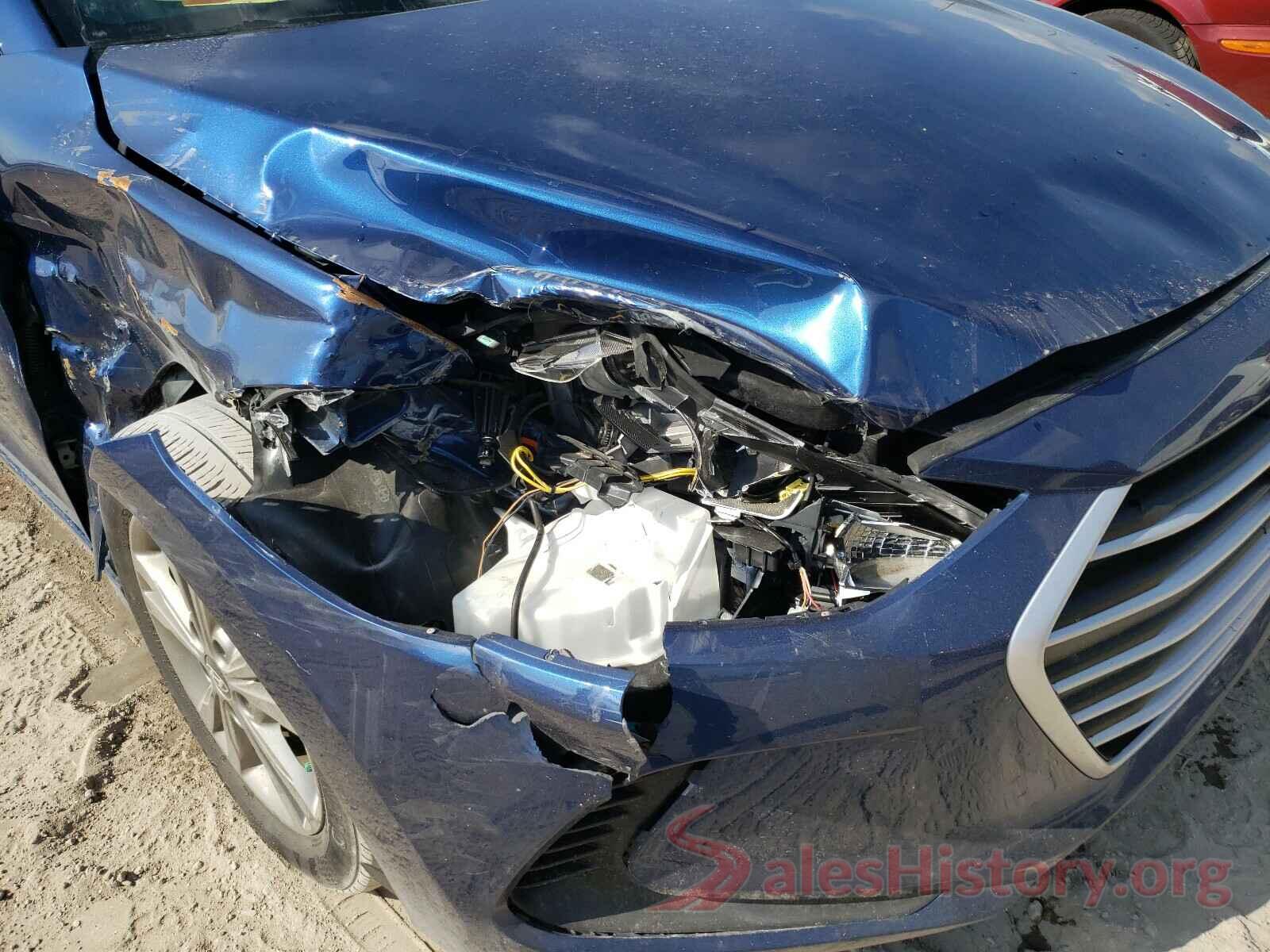 5NPD84LF5JH398604 2018 HYUNDAI ELANTRA