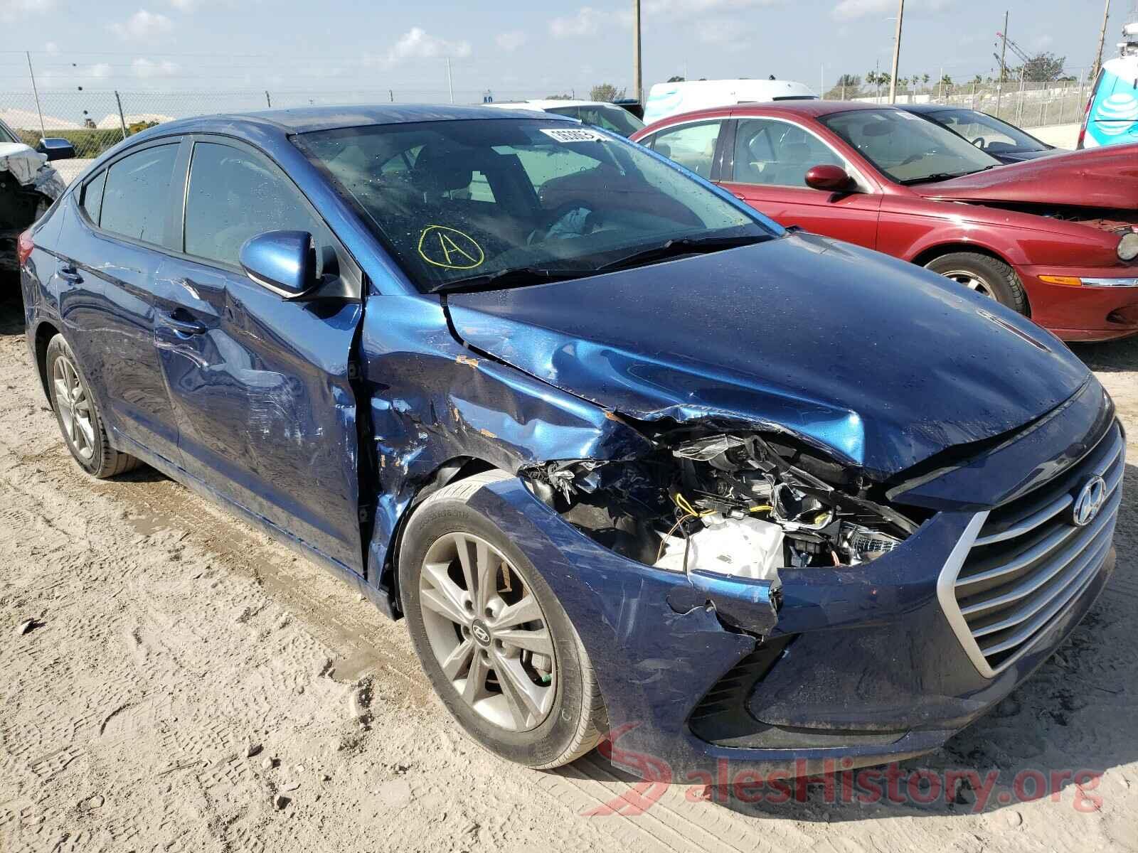 5NPD84LF5JH398604 2018 HYUNDAI ELANTRA