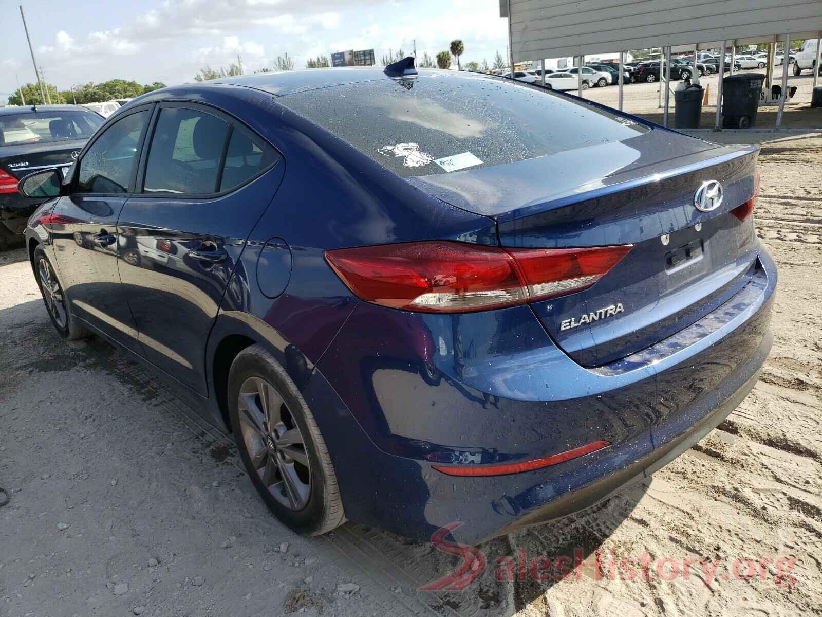 5NPD84LF5JH398604 2018 HYUNDAI ELANTRA