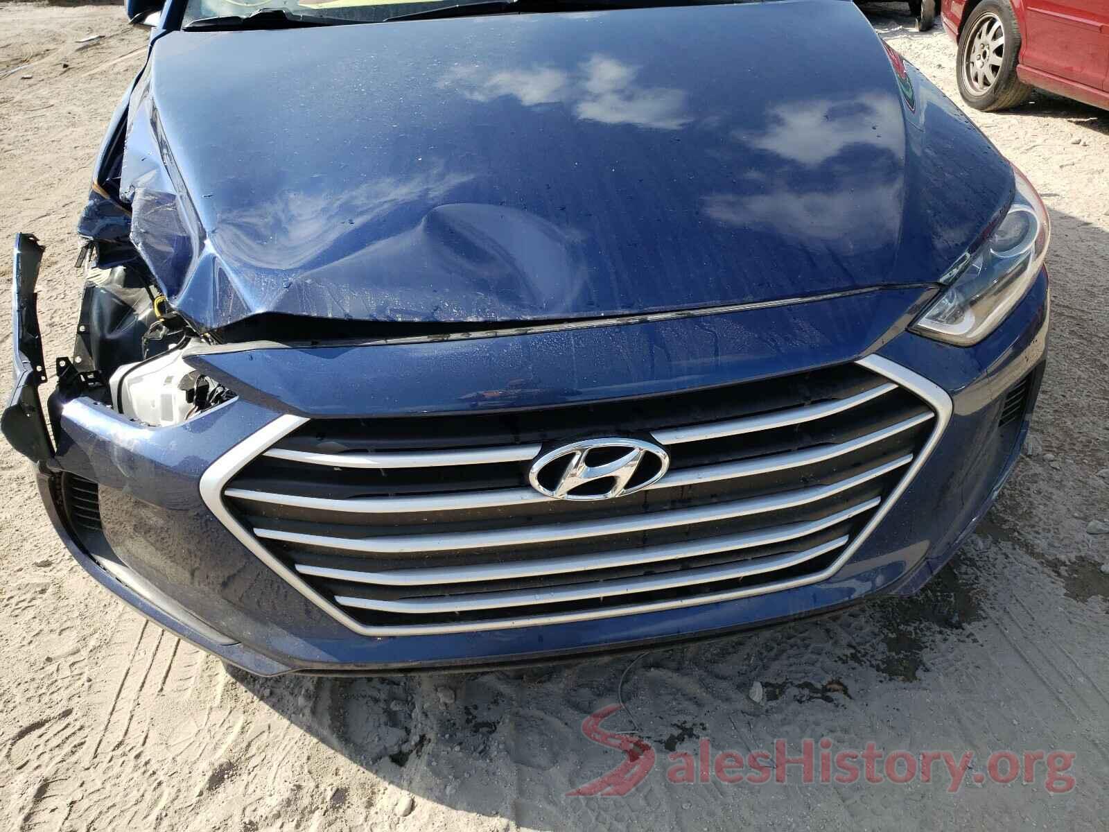 5NPD84LF5JH398604 2018 HYUNDAI ELANTRA