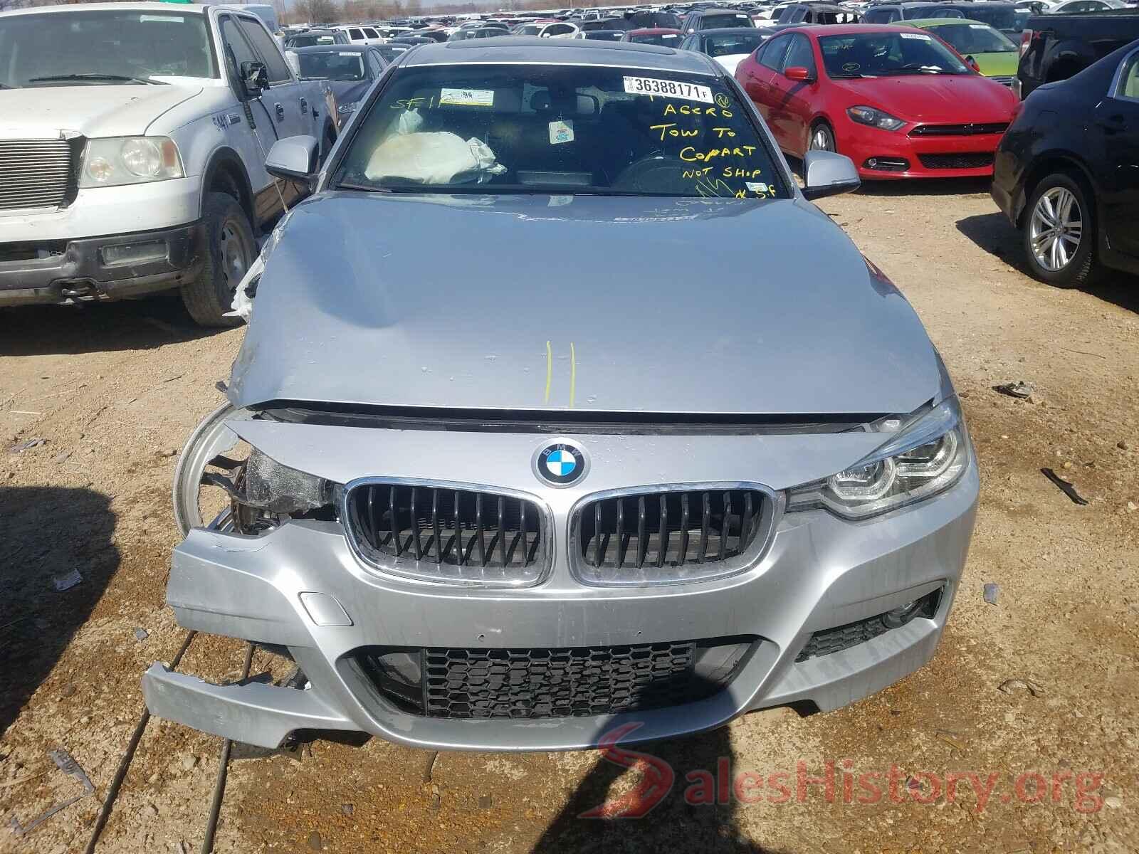 WBA8B7C51JA586150 2018 BMW 3 SERIES