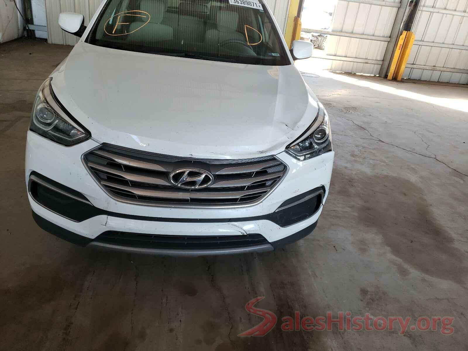 5NMZT3LB5JH075579 2018 HYUNDAI SANTA FE