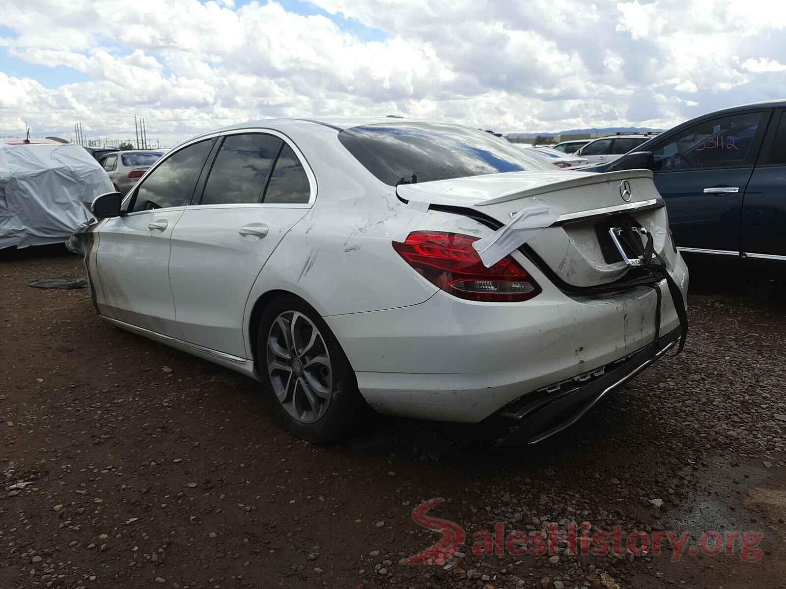 55SWF4JB3GU129019 2016 MERCEDES-BENZ C CLASS