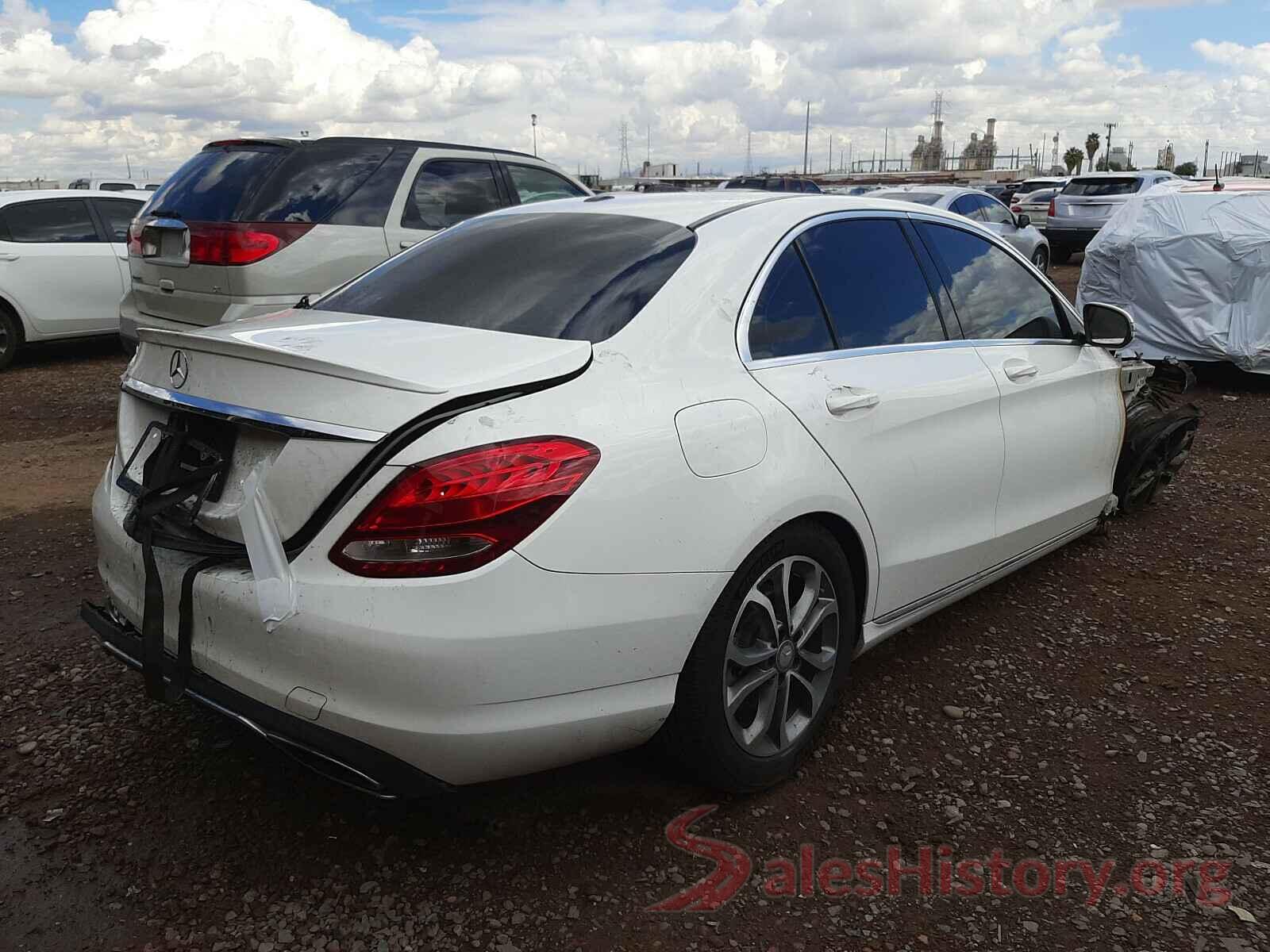 55SWF4JB3GU129019 2016 MERCEDES-BENZ C CLASS