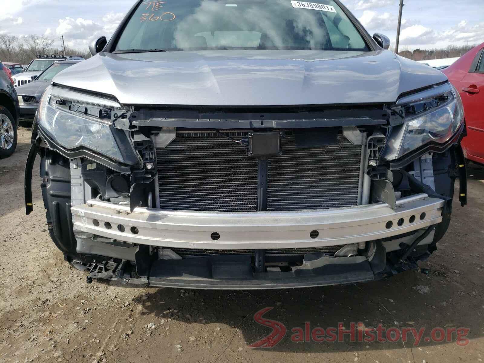 5FNYF6H99HB091435 2017 HONDA PILOT