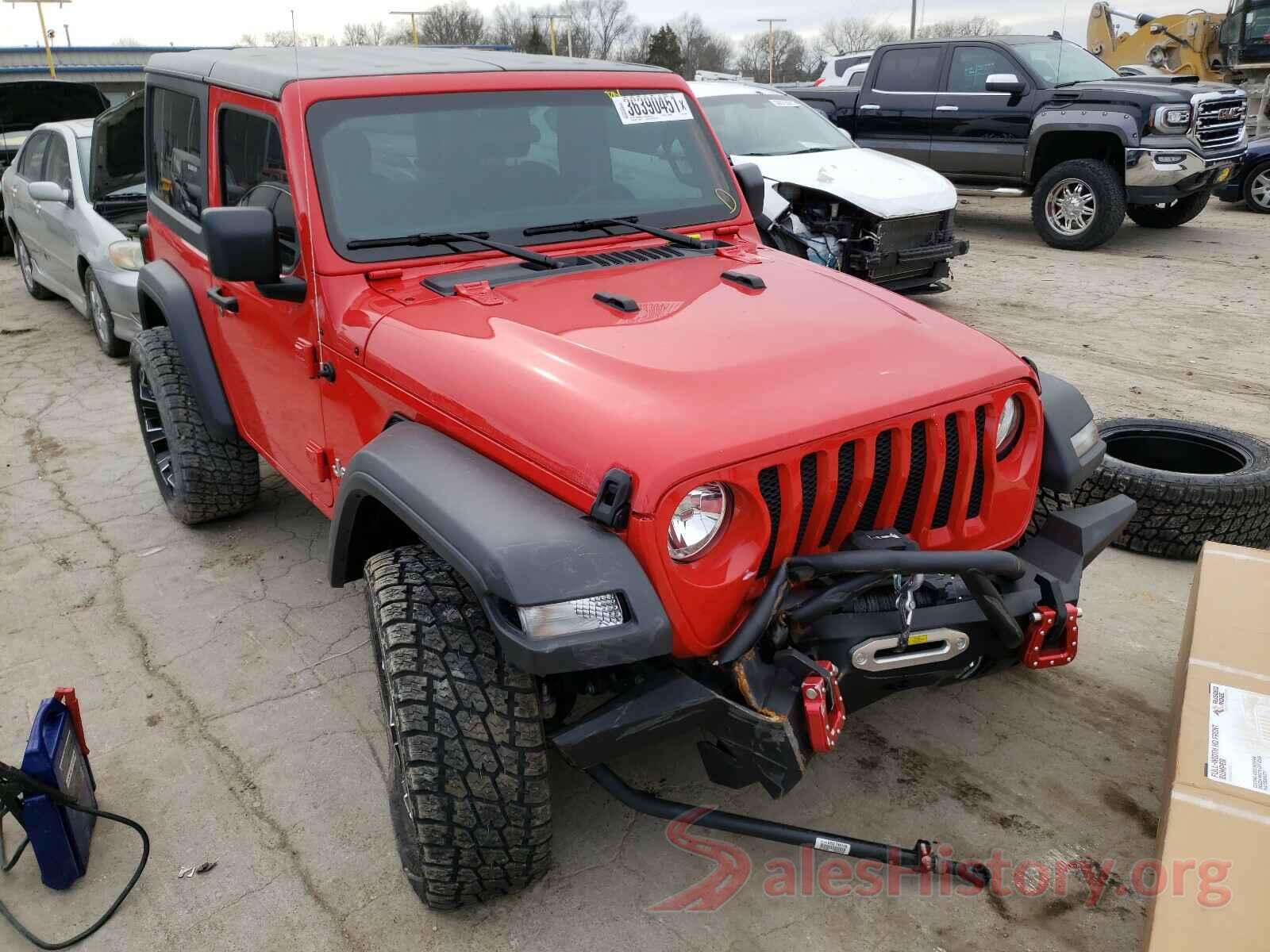 1C4GJXAN6LW180892 2020 JEEP WRANGLER