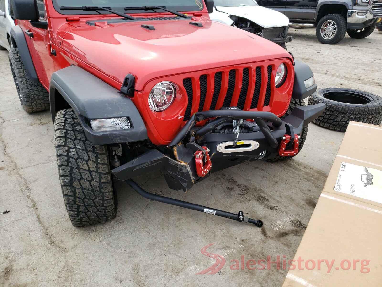 1C4GJXAN6LW180892 2020 JEEP WRANGLER