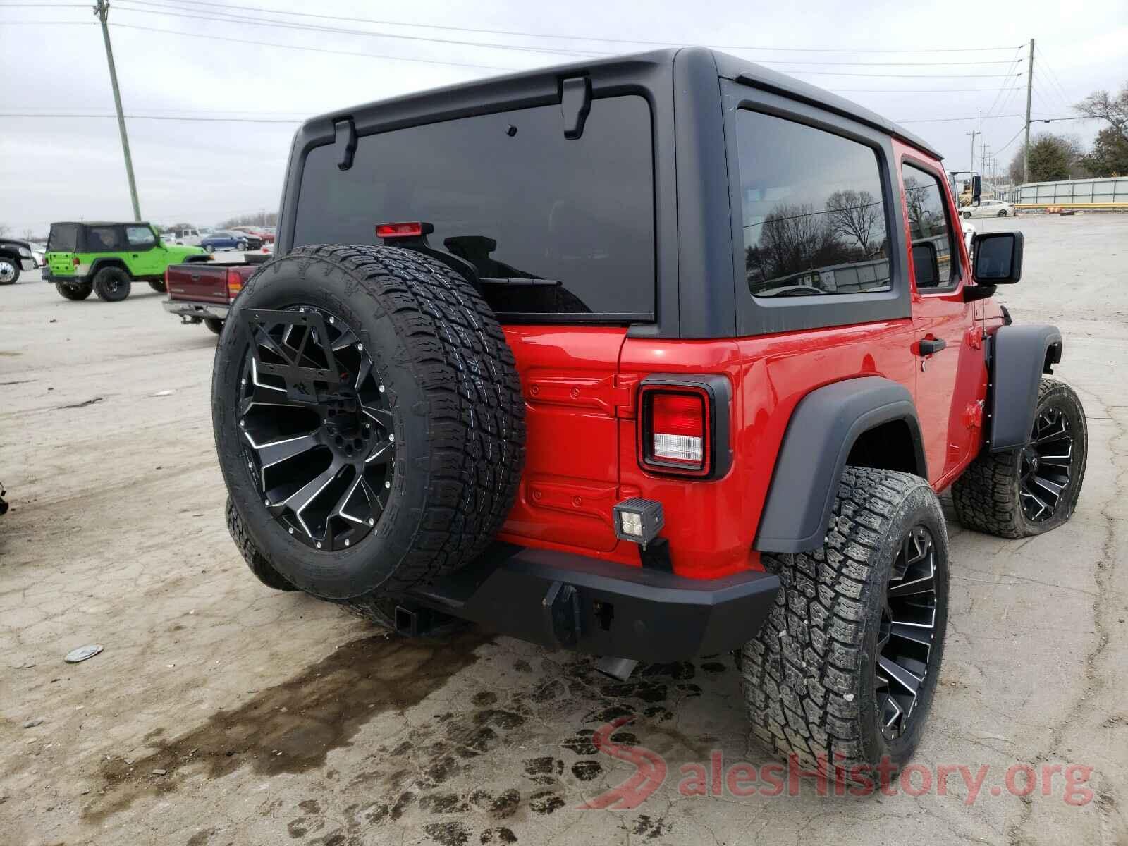 1C4GJXAN6LW180892 2020 JEEP WRANGLER