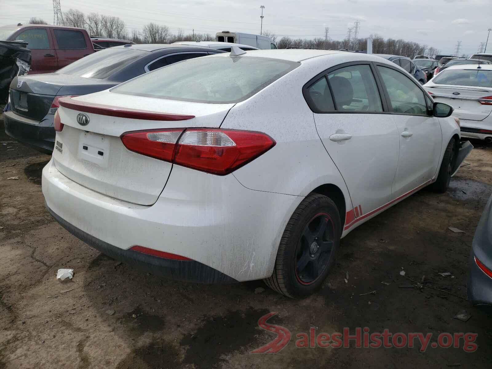 KNAFX4A66G5504546 2016 KIA FORTE