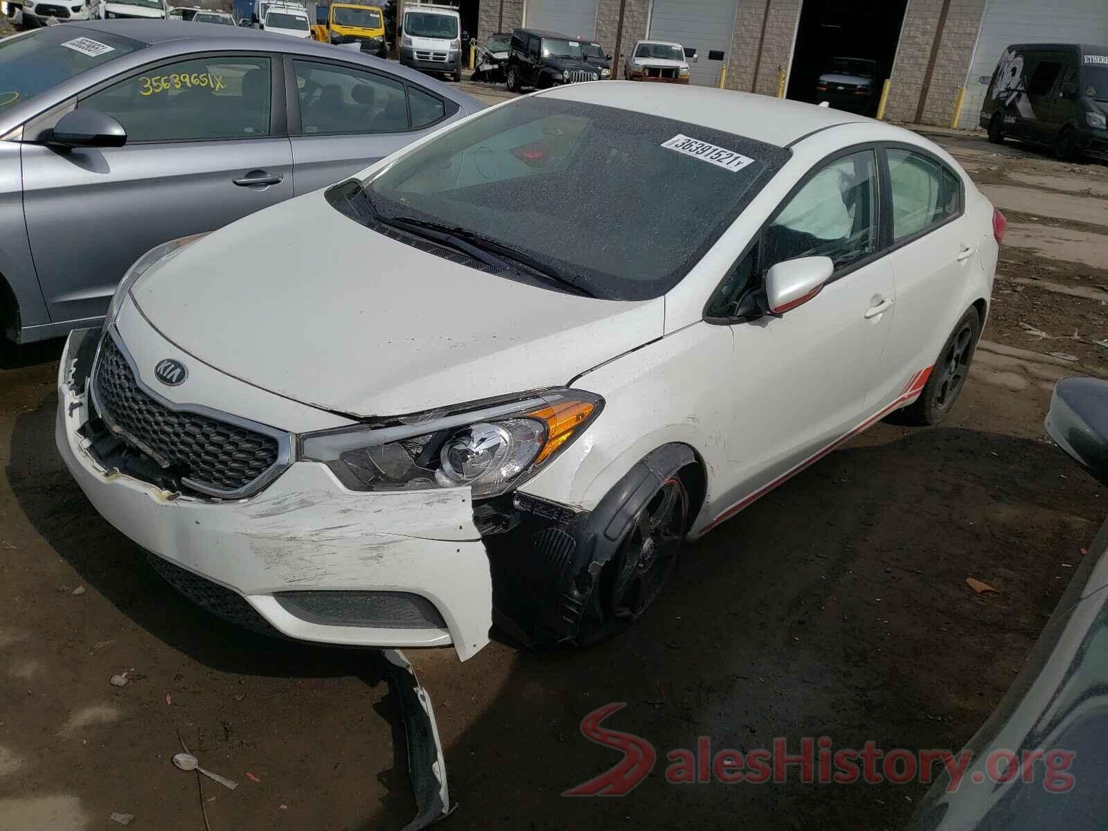 KNAFX4A66G5504546 2016 KIA FORTE