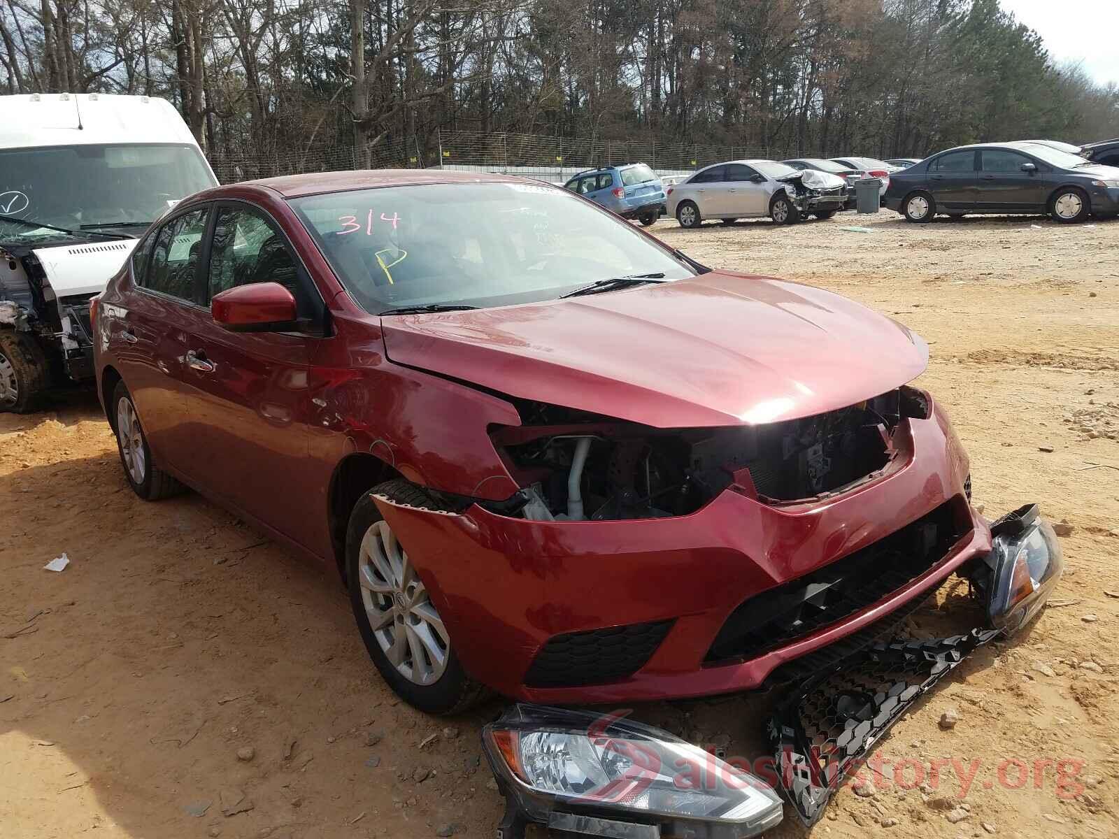 3N1AB7AP5KY423641 2019 NISSAN SENTRA