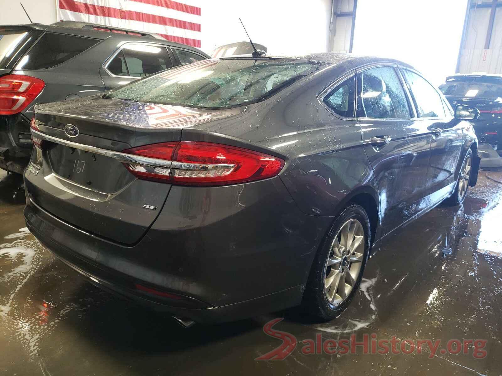 3FA6P0PU1HR191167 2017 FORD FUSION