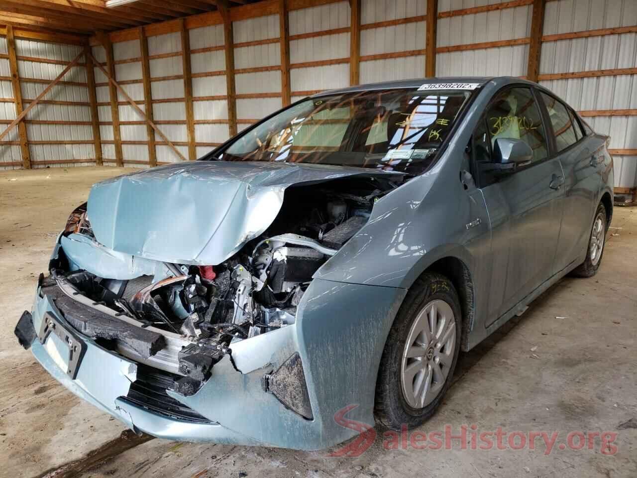 JTDKBRFU4G3516887 2016 TOYOTA PRIUS