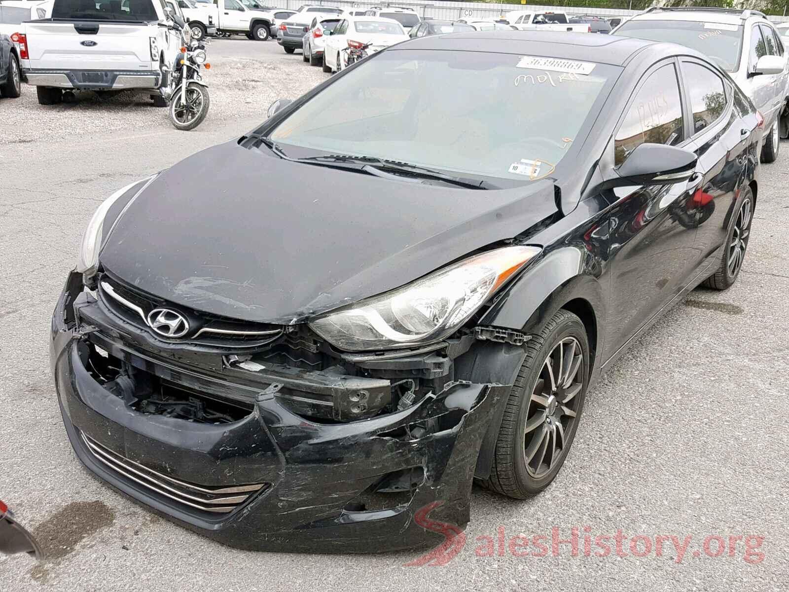 KMHDH4AE1CU280449 2012 HYUNDAI ELANTRA