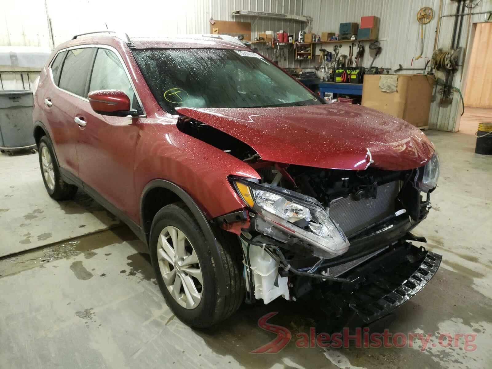 KNMAT2MV3GP695007 2016 NISSAN ROGUE