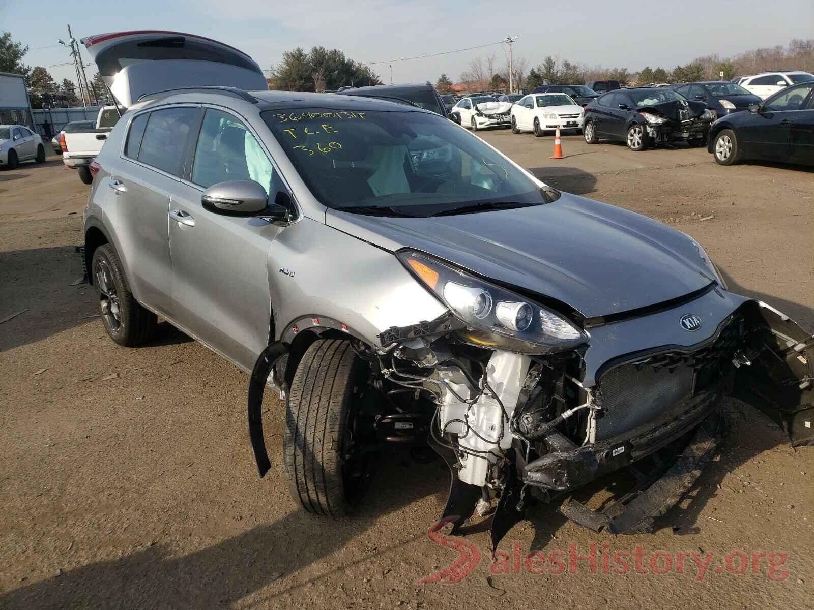 KNDP6CAC3L7663341 2020 KIA SPORTAGE