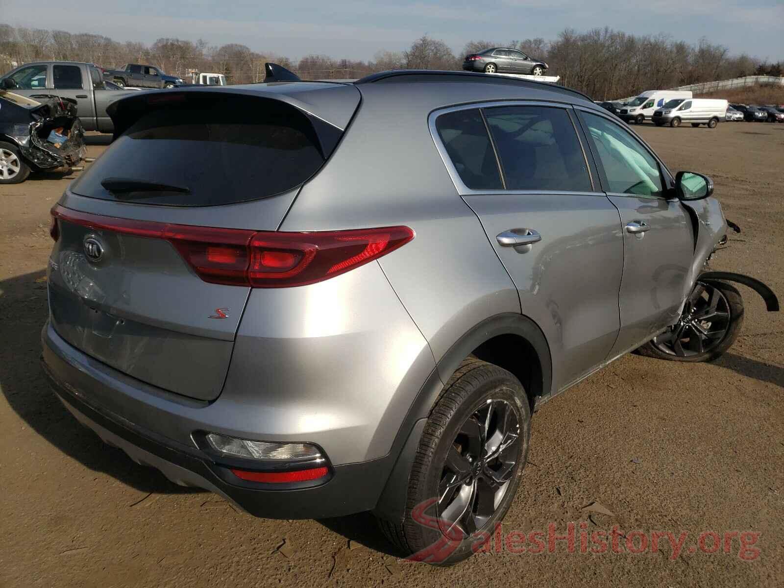 KNDP6CAC3L7663341 2020 KIA SPORTAGE