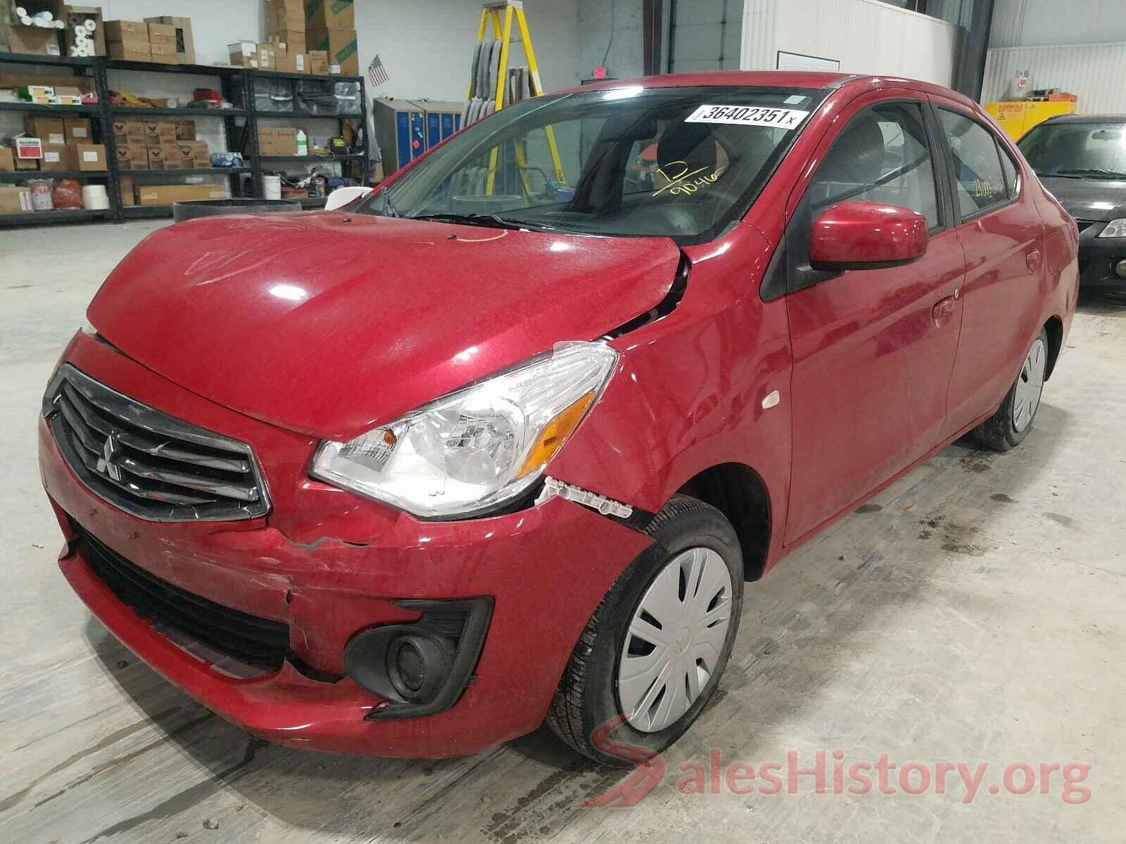 ML32F3FJ1JHF09046 2018 MITSUBISHI MIRAGE