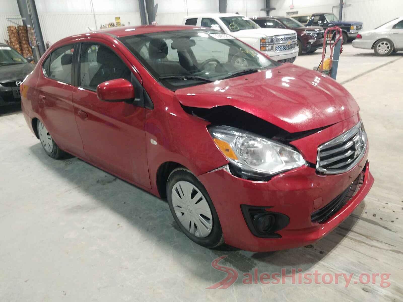 ML32F3FJ1JHF09046 2018 MITSUBISHI MIRAGE