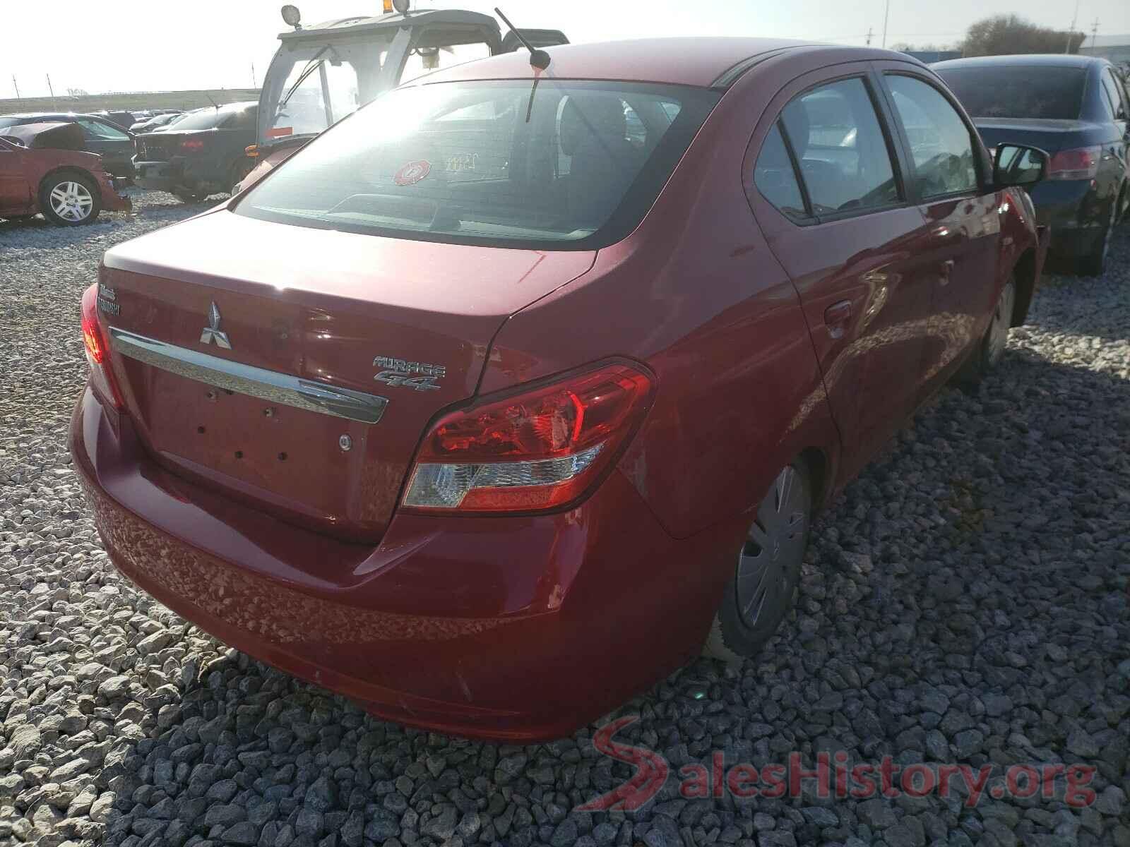 ML32F3FJ1JHF09046 2018 MITSUBISHI MIRAGE