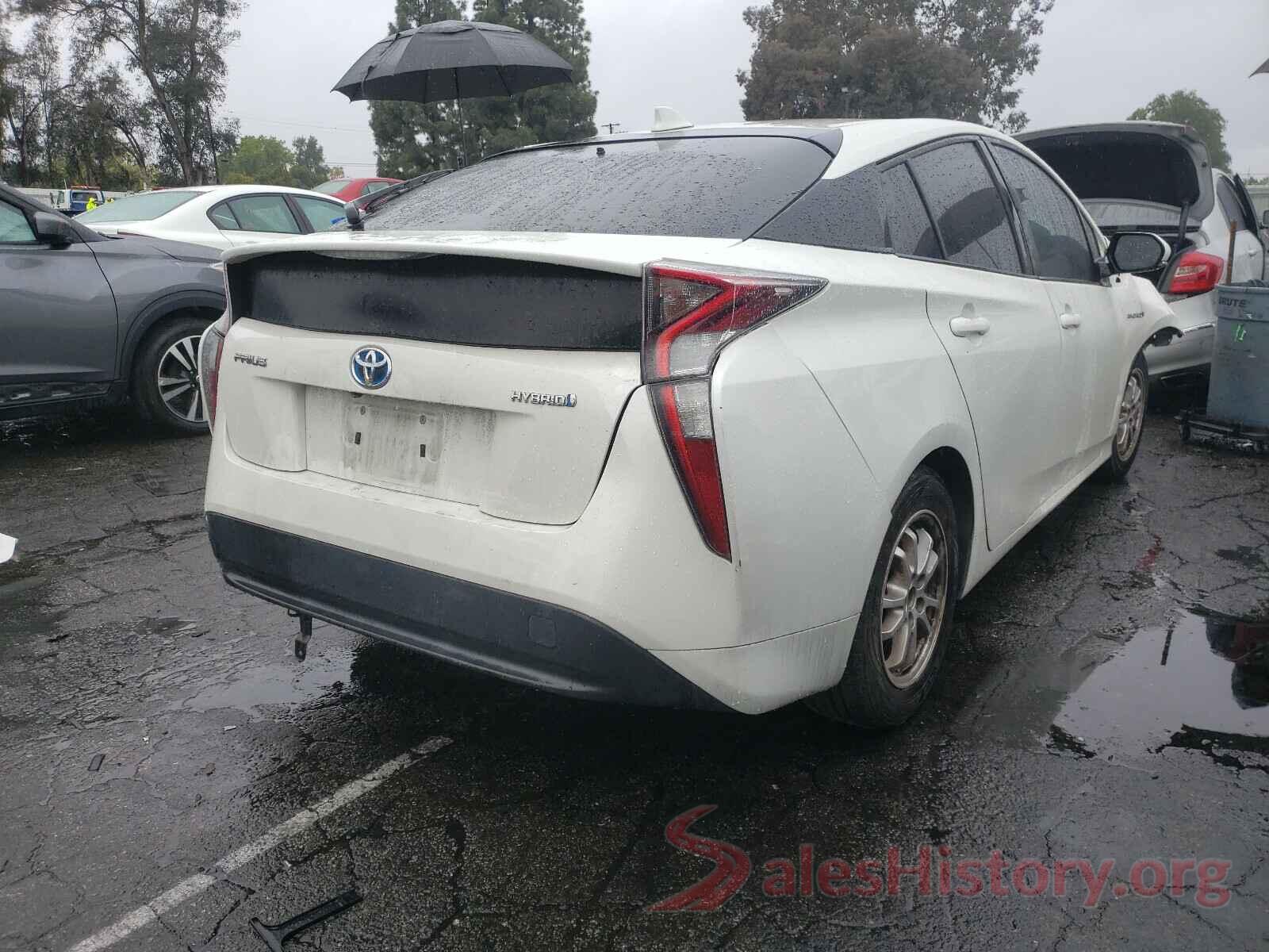 JTDKARFU7G3021487 2016 TOYOTA PRIUS