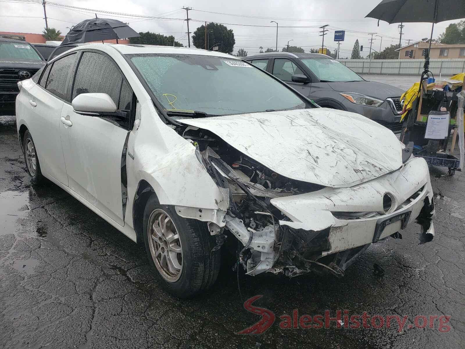 JTDKARFU7G3021487 2016 TOYOTA PRIUS