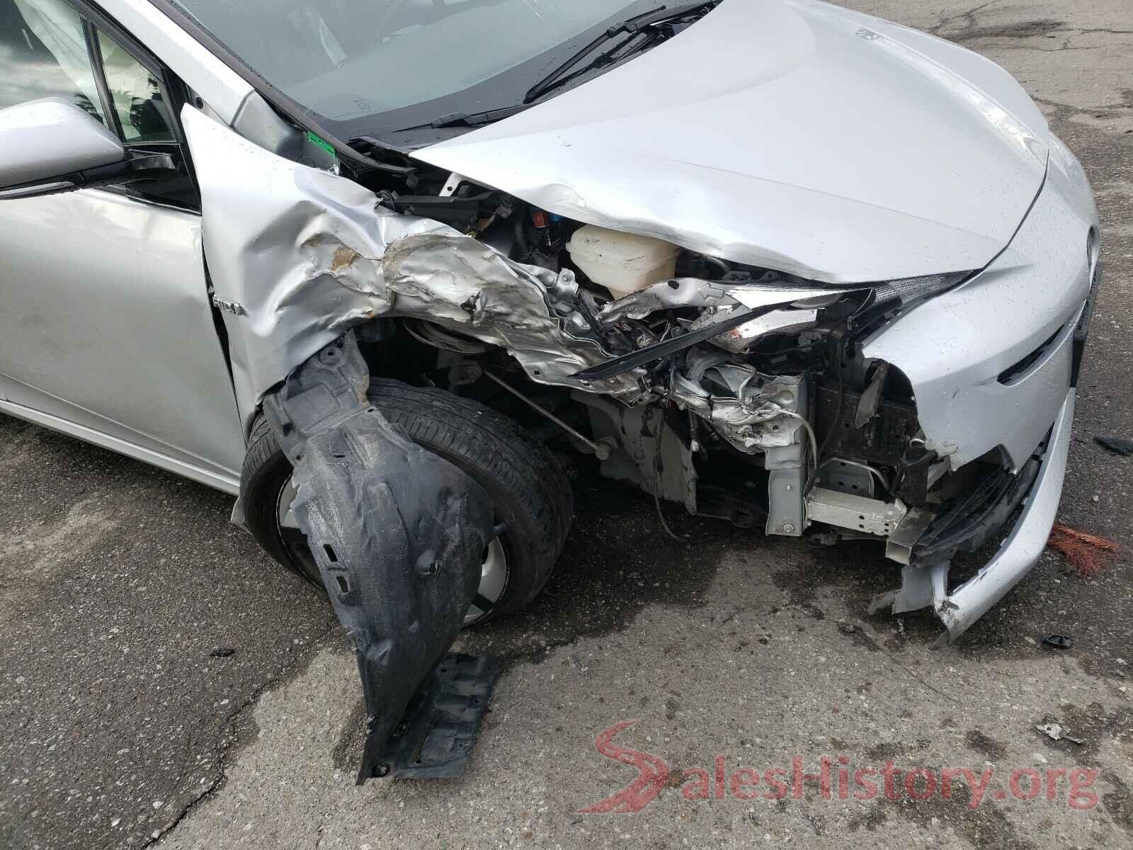 JTDKARFU9G3024598 2016 TOYOTA PRIUS