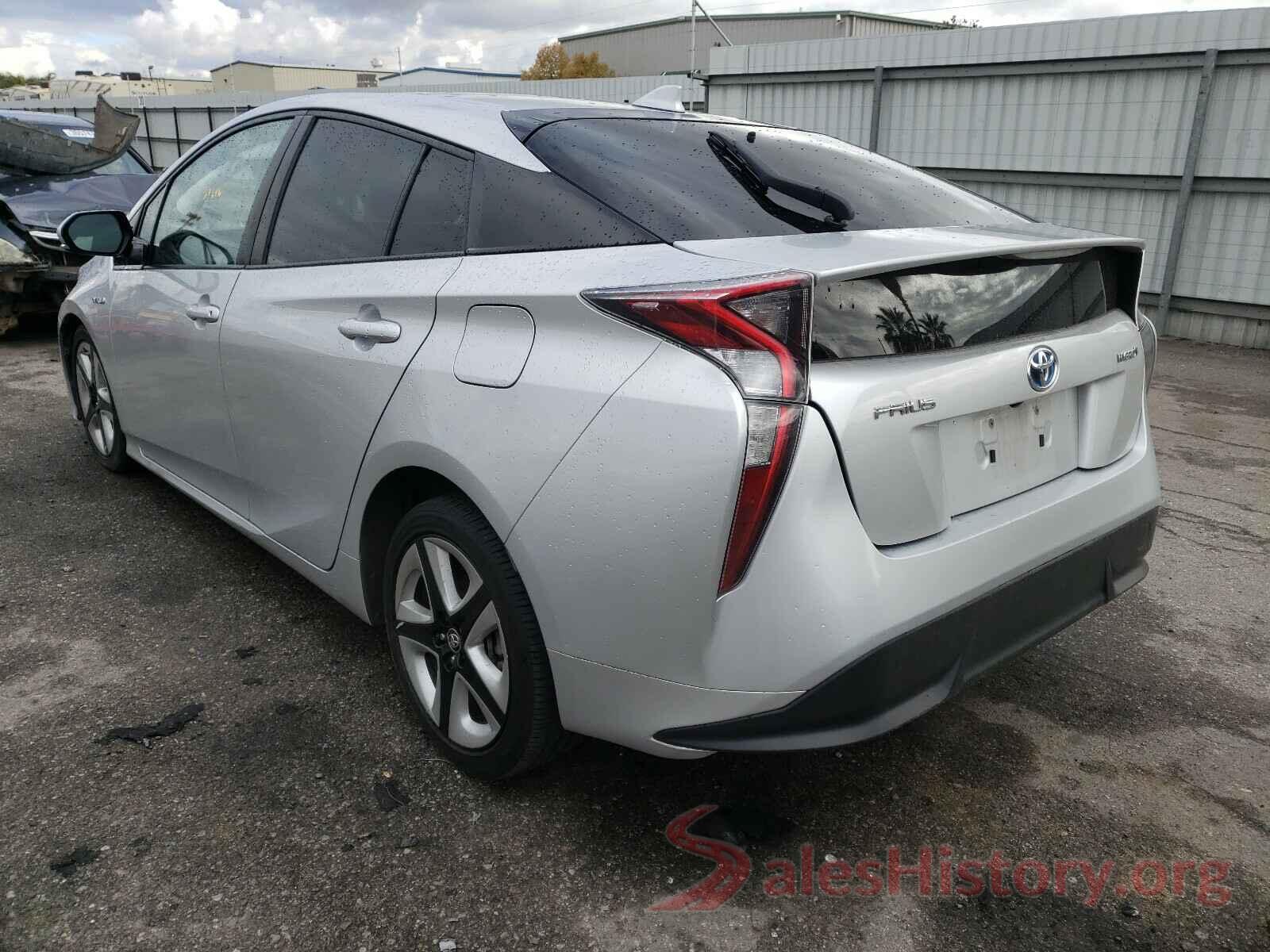 JTDKARFU9G3024598 2016 TOYOTA PRIUS