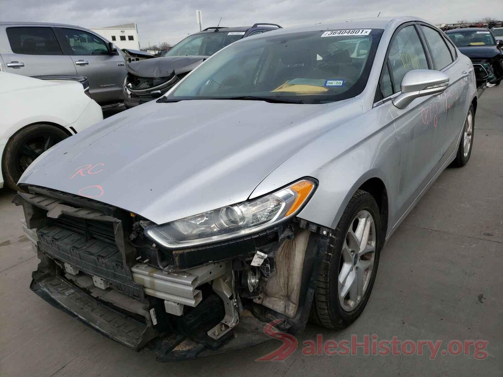 3FA6P0H7XGR306999 2016 FORD FUSION