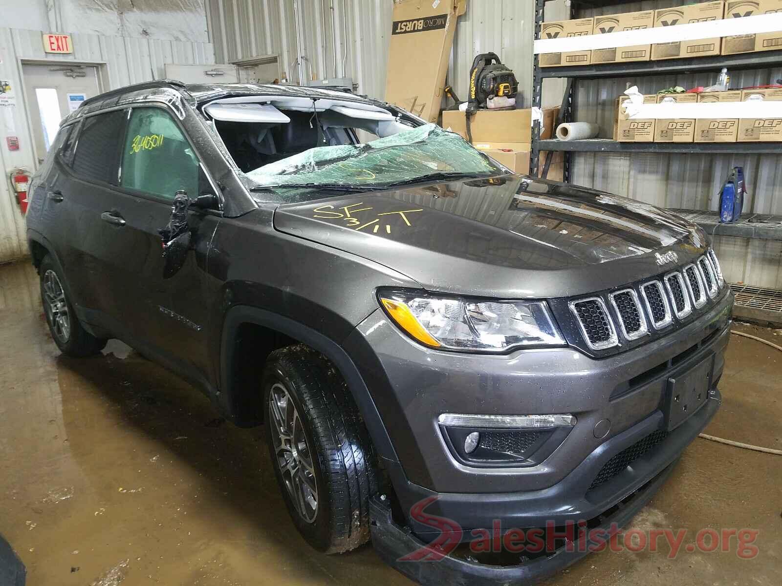 3C4NJCBB8HT668968 2017 JEEP COMPASS