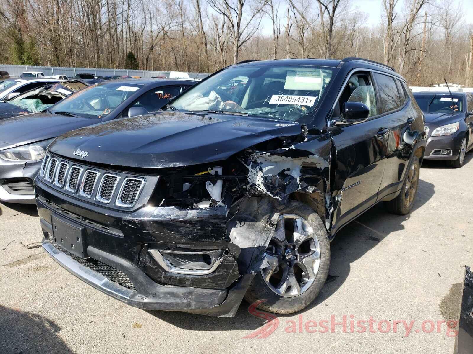 3C4NJDCB3LT196126 2020 JEEP COMPASS