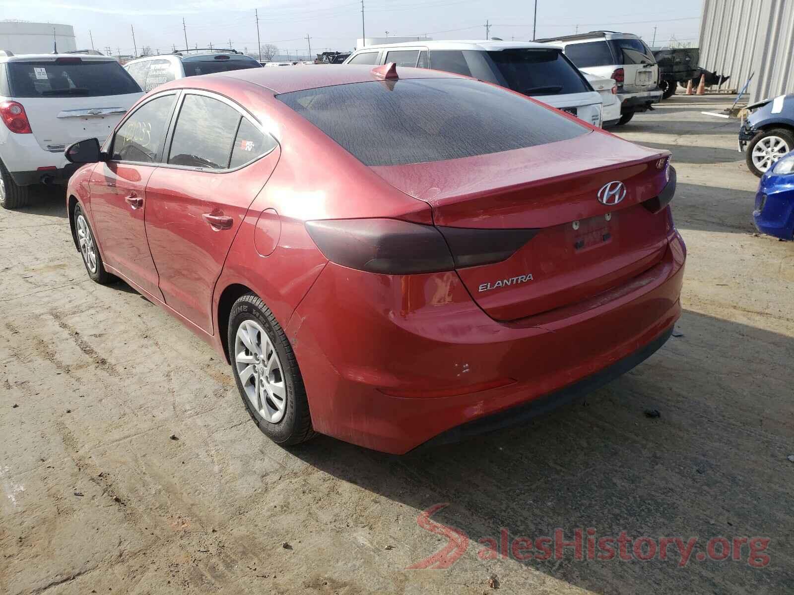 5NPD74LF0HH120349 2017 HYUNDAI ELANTRA