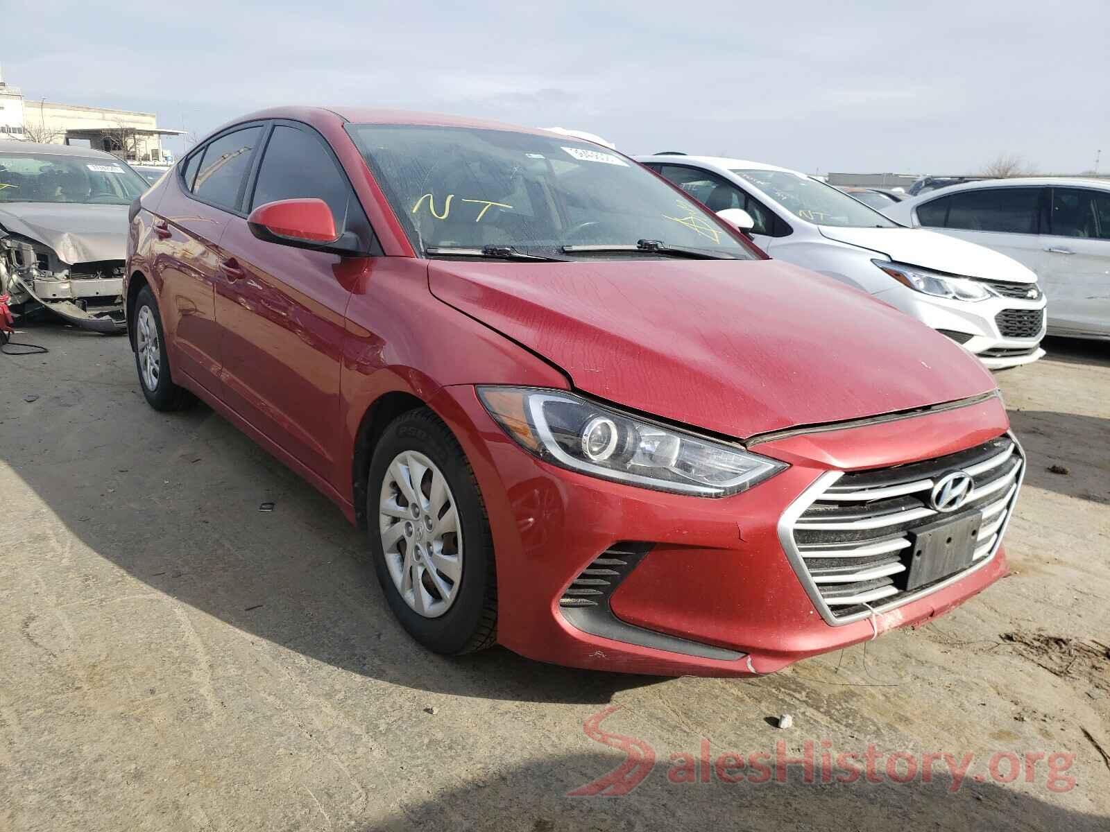 5NPD74LF0HH120349 2017 HYUNDAI ELANTRA