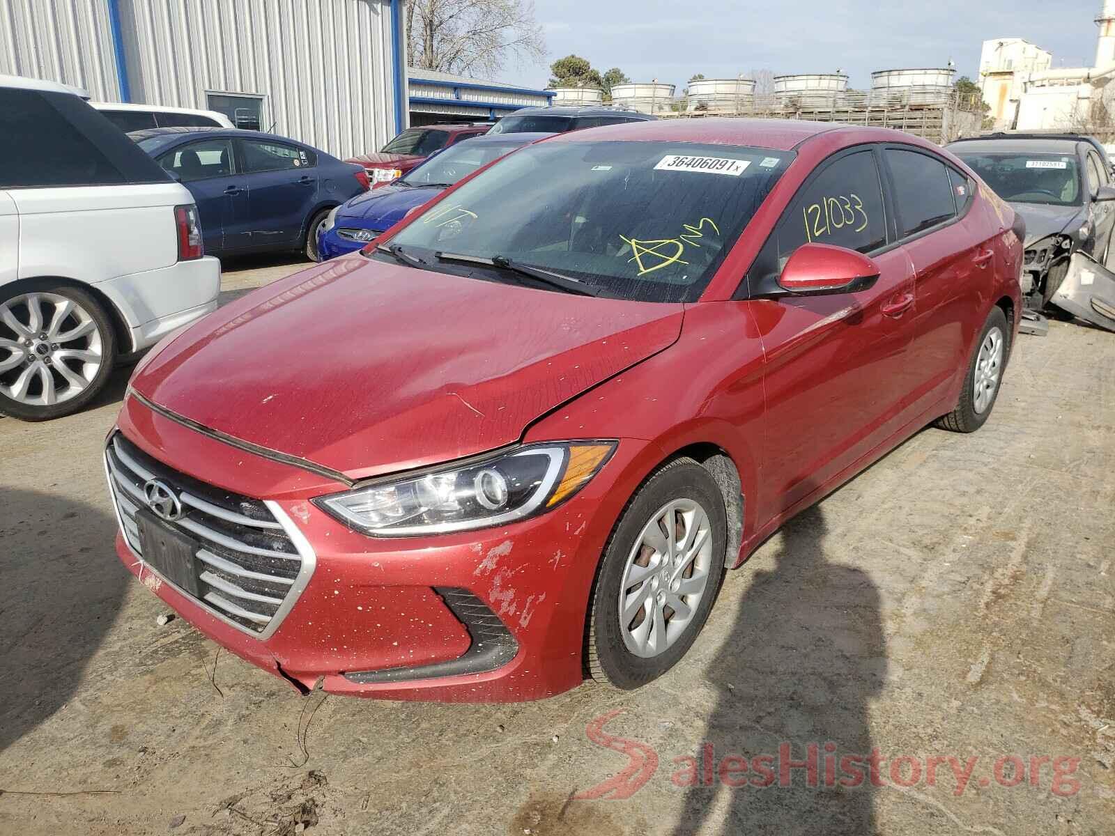 5NPD74LF0HH120349 2017 HYUNDAI ELANTRA