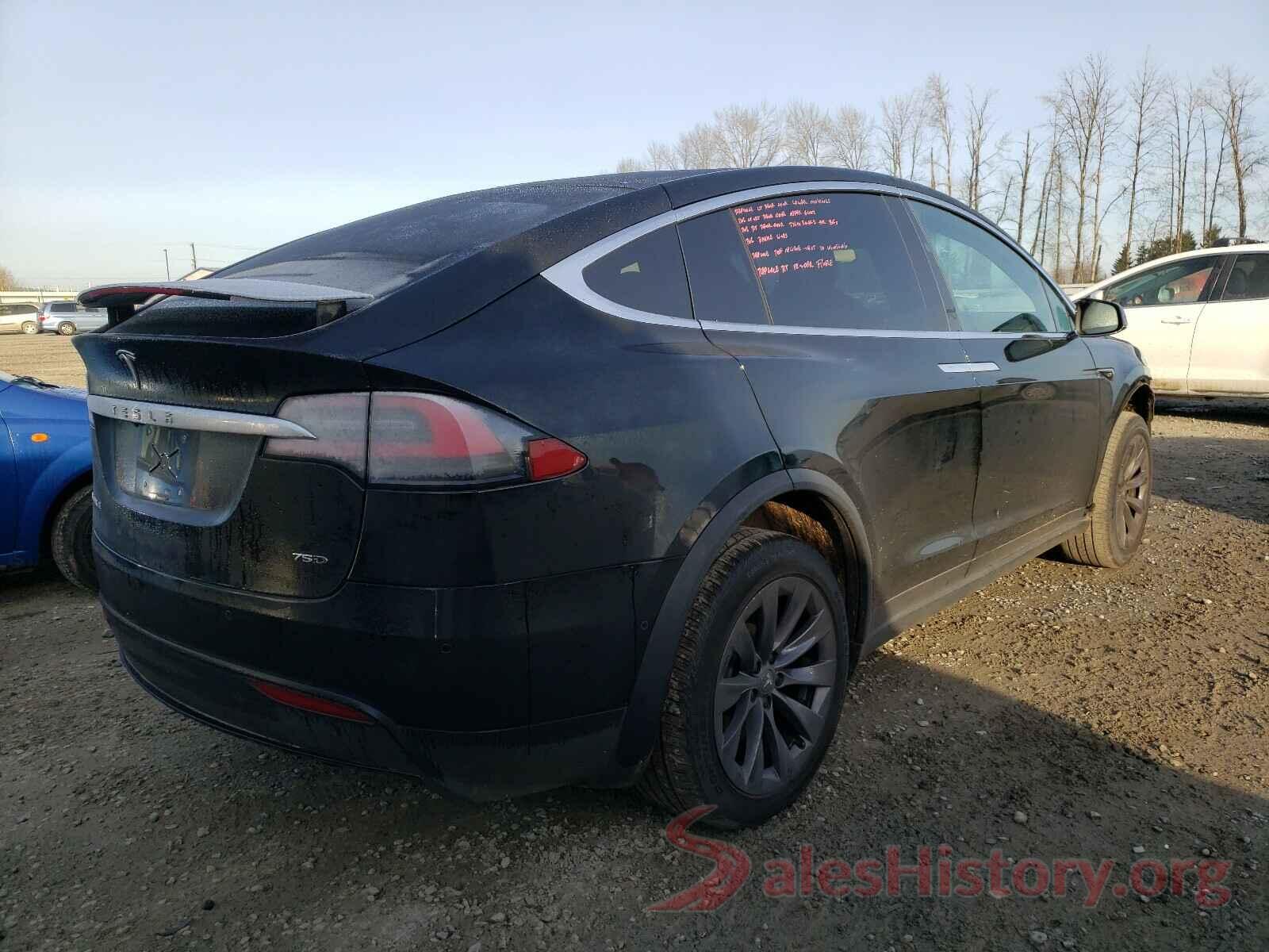 5YJXCBE23JF142583 2018 TESLA MODEL X