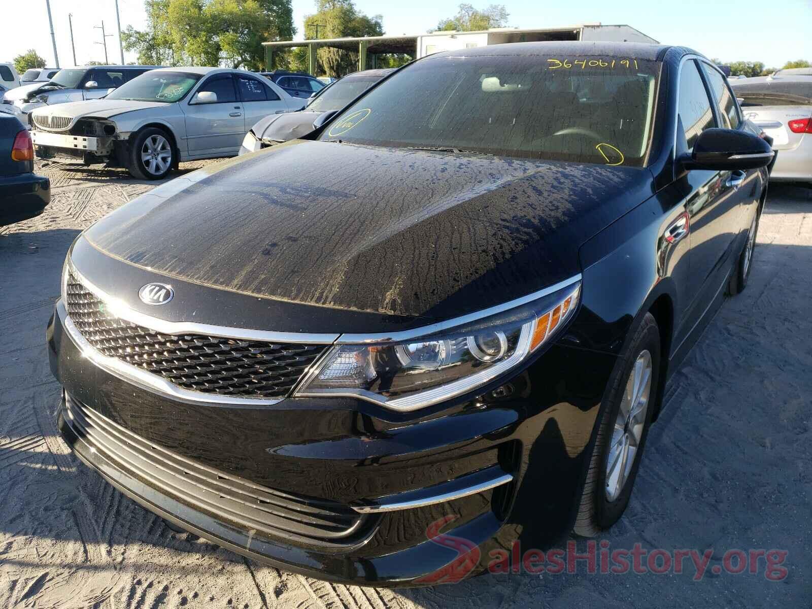 5XXGT4L37GG040538 2016 KIA OPTIMA