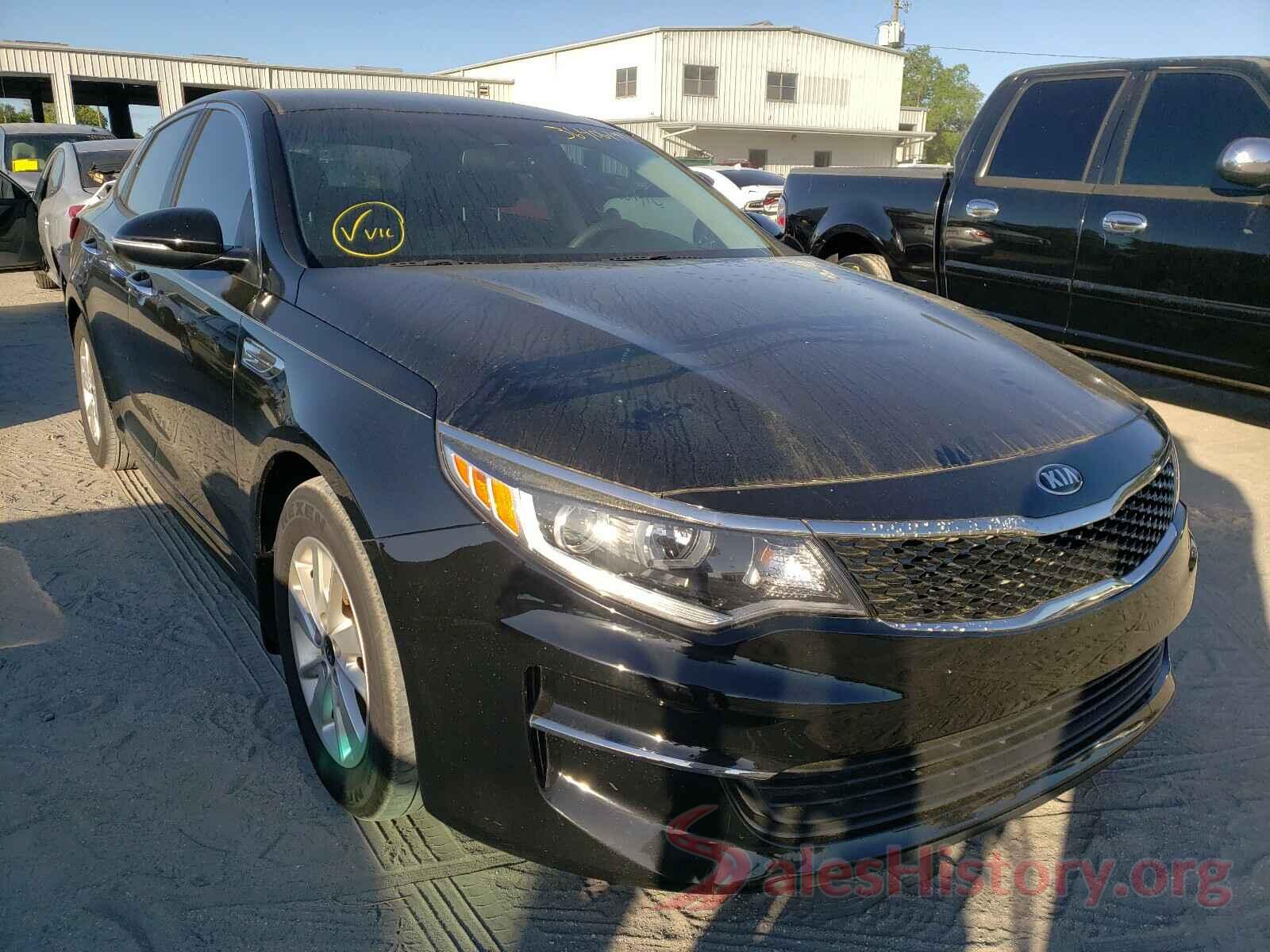 5XXGT4L37GG040538 2016 KIA OPTIMA