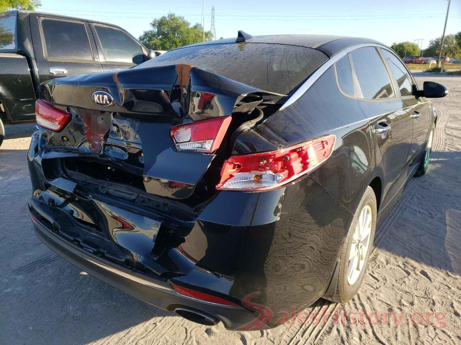 5XXGT4L37GG040538 2016 KIA OPTIMA