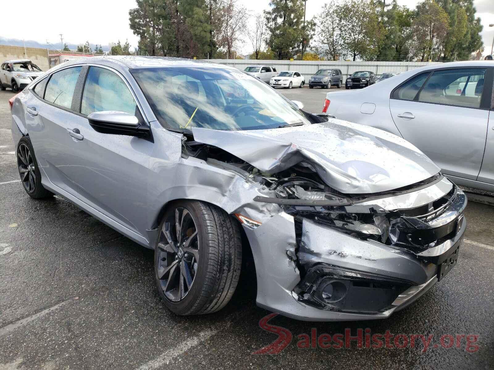 2HGFC2F8XKH545231 2019 HONDA CIVIC