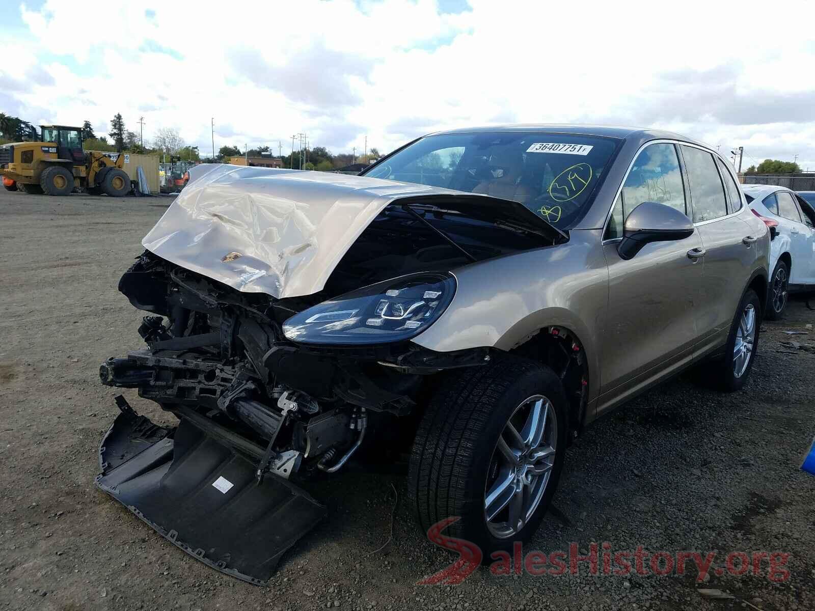 WP1AA2A27GKA14116 2016 PORSCHE CAYENNE