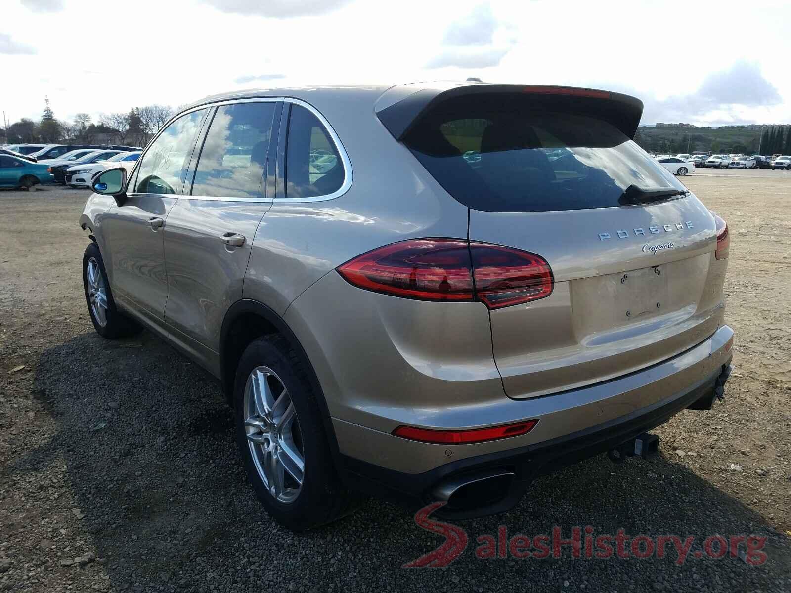 WP1AA2A27GKA14116 2016 PORSCHE CAYENNE