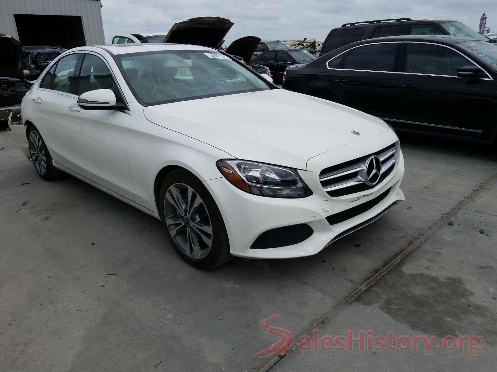 55SWF4JB1JU266595 2018 MERCEDES-BENZ C CLASS