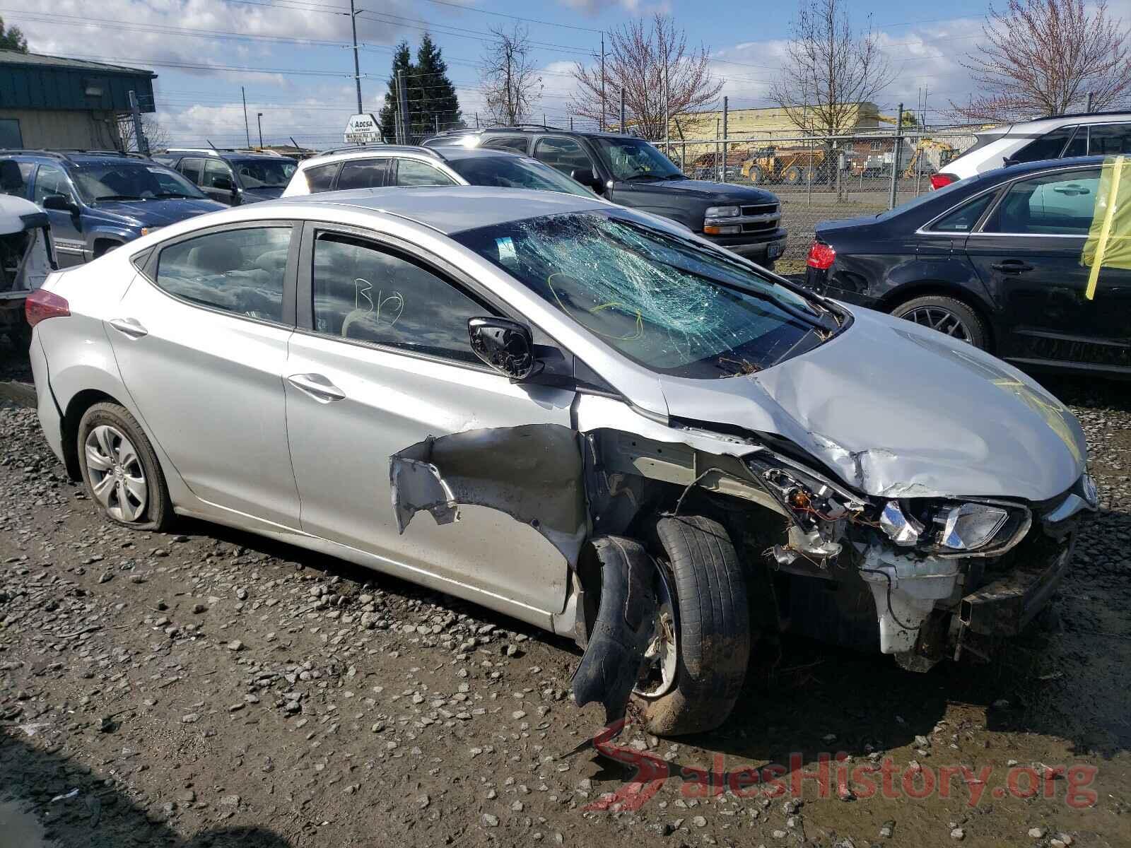 5NPDH4AE2GH667029 2016 HYUNDAI ELANTRA