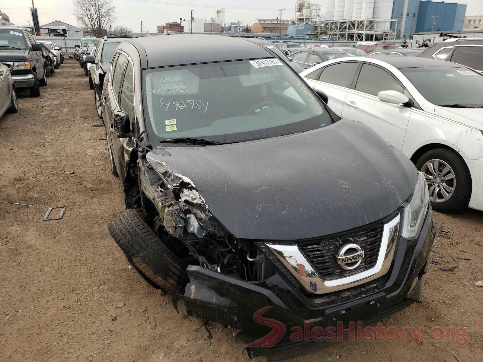 5N1AT2MV7HC790416 2017 NISSAN ROGUE