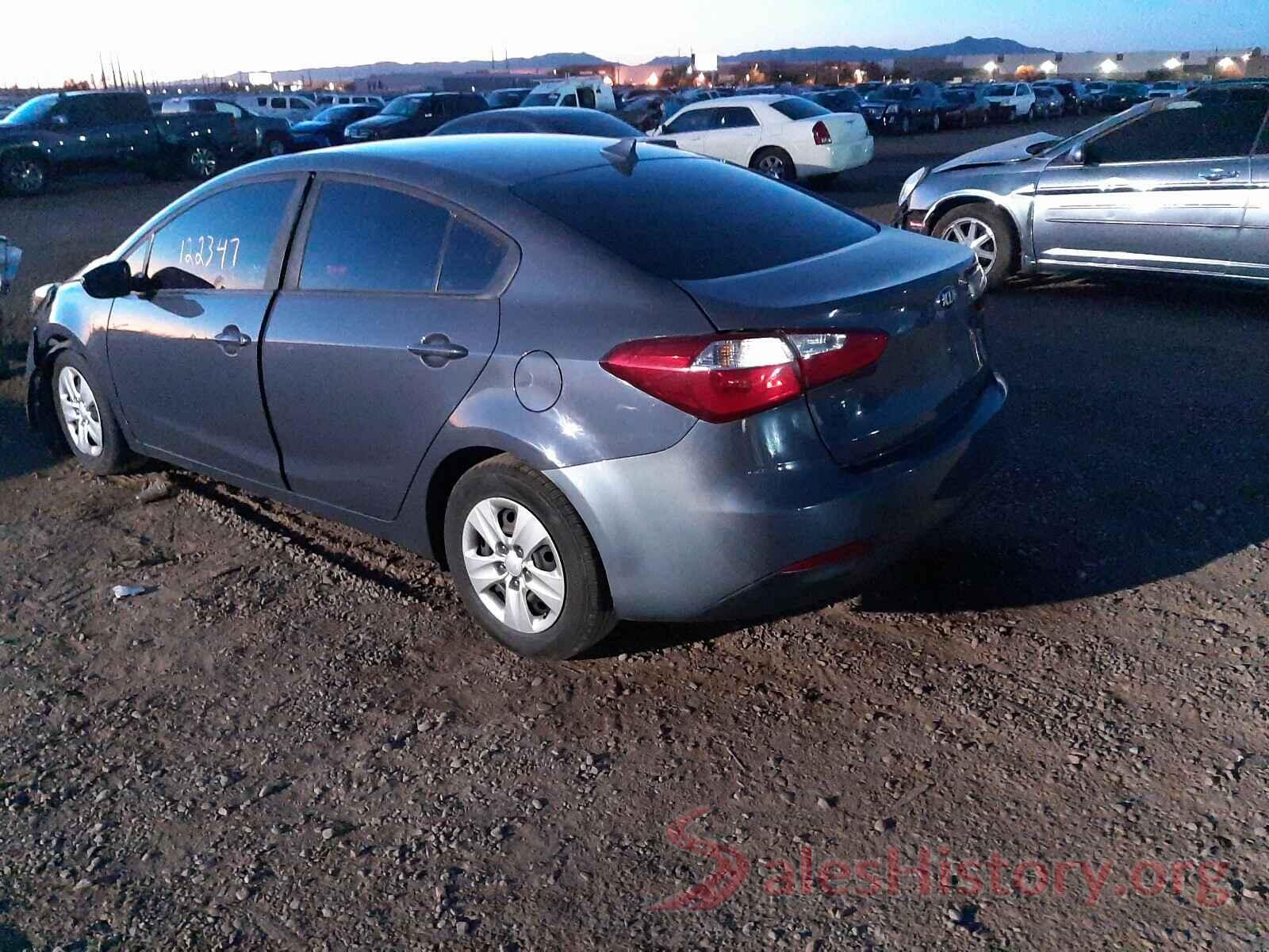 KNAFK4A68G5611368 2016 KIA FORTE