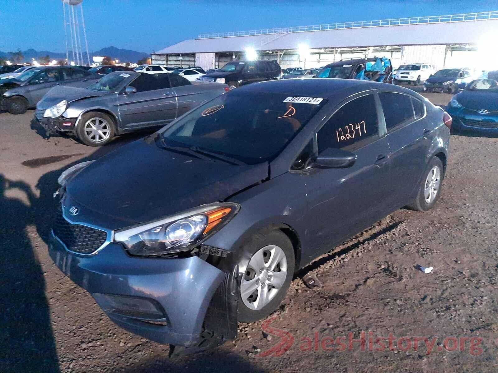 KNAFK4A68G5611368 2016 KIA FORTE