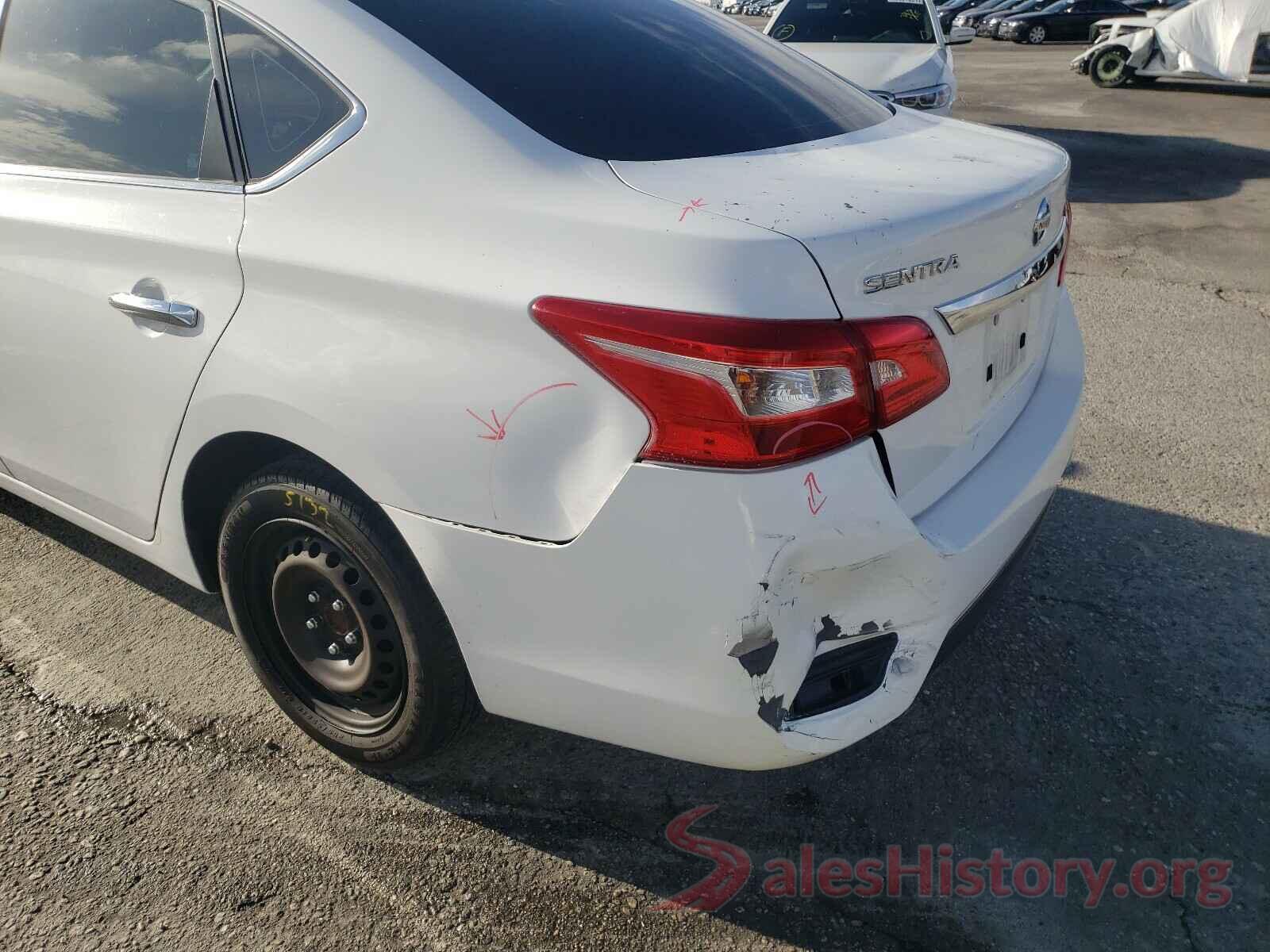 3N1AB7AP9HY341484 2017 NISSAN SENTRA