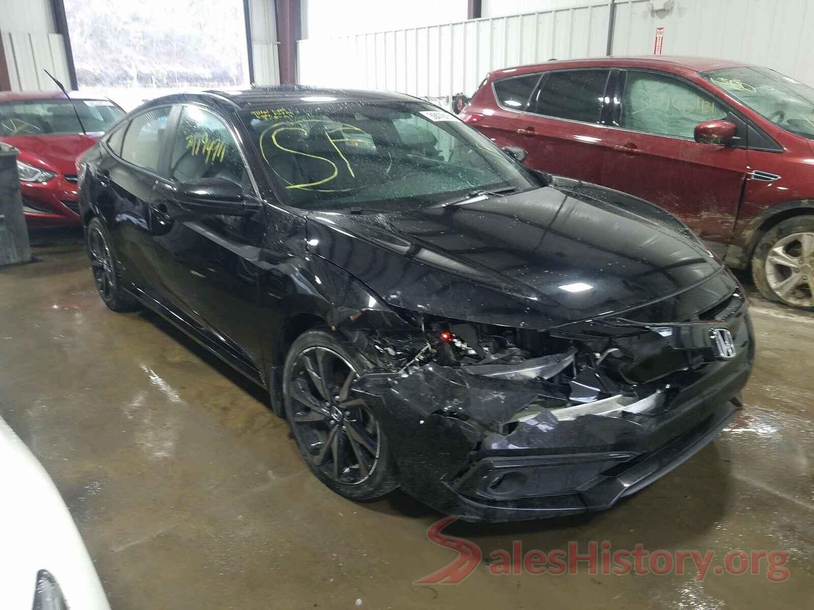 2HGFC2F86KH550491 2019 HONDA CIVIC