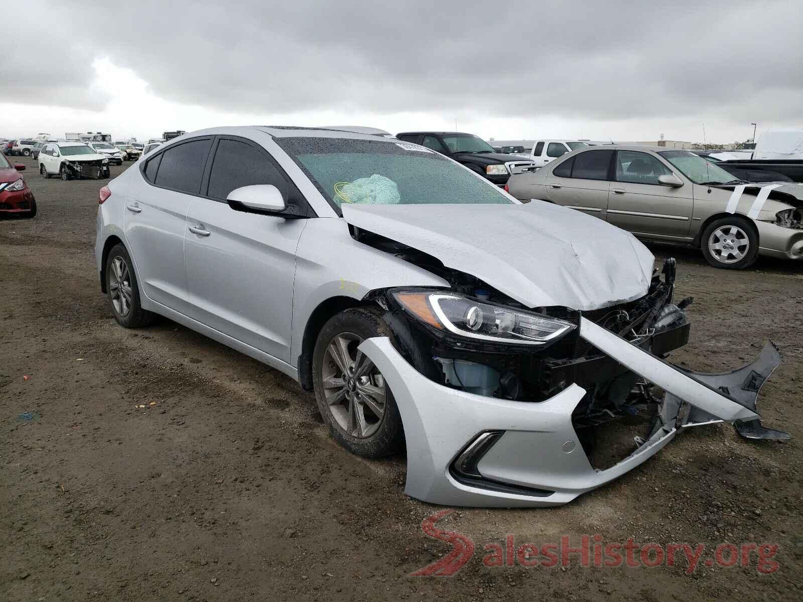 KMHD84LF3JU609493 2018 HYUNDAI ELANTRA