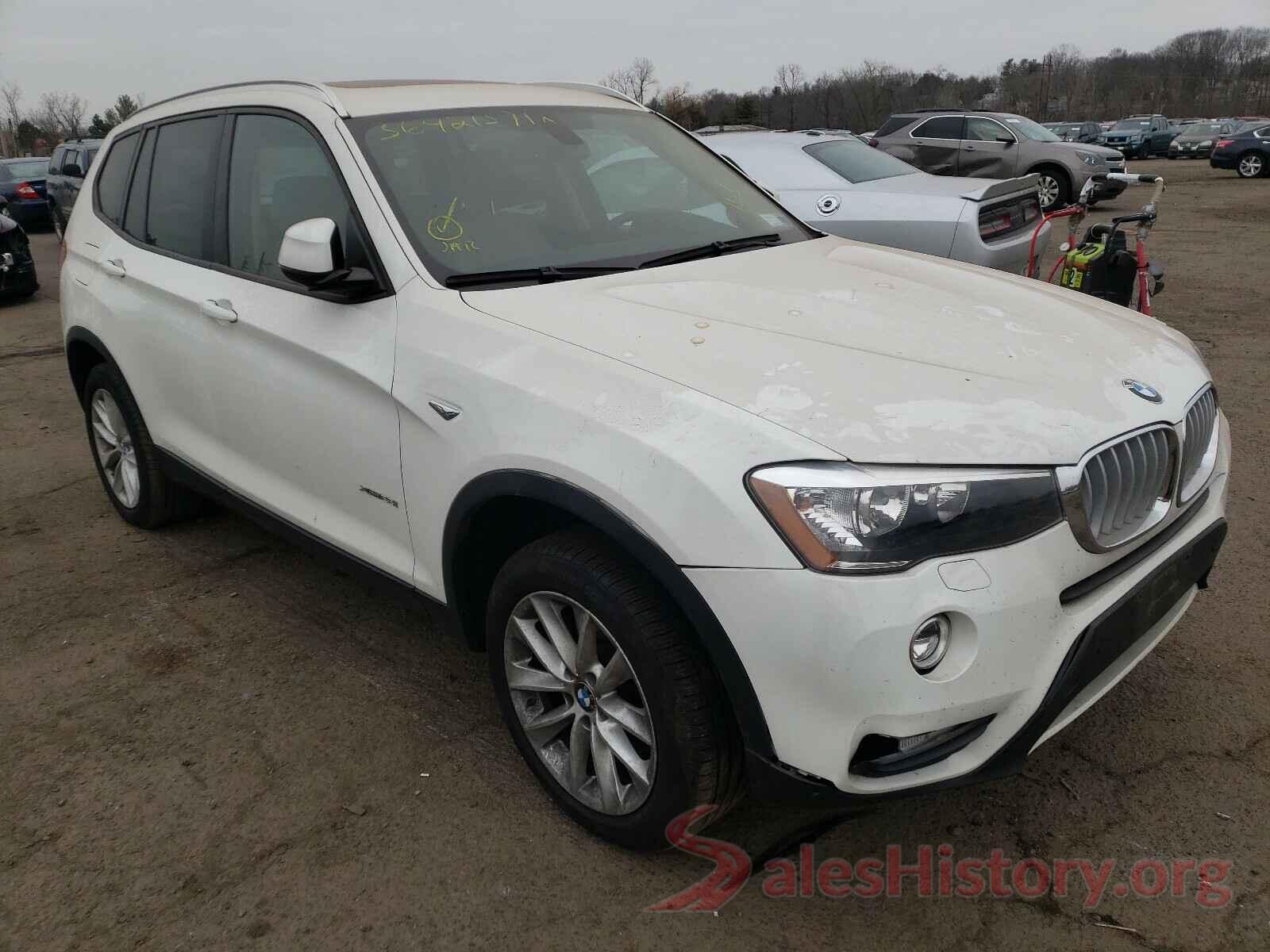 5UXWX9C59G0D87340 2016 BMW X3